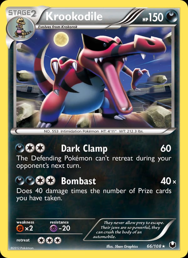 Krookodile, Dark Explorers · 66/108