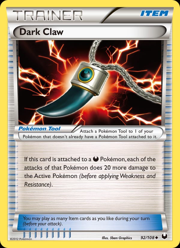 Dark Claw, Dark Explorers · 92/108
