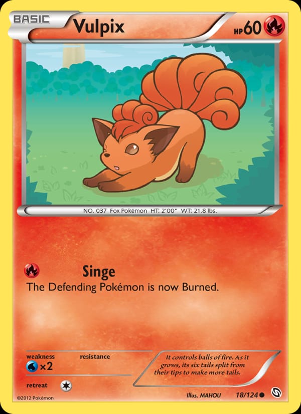 Vulpix, Dragons Exalted · 18/124