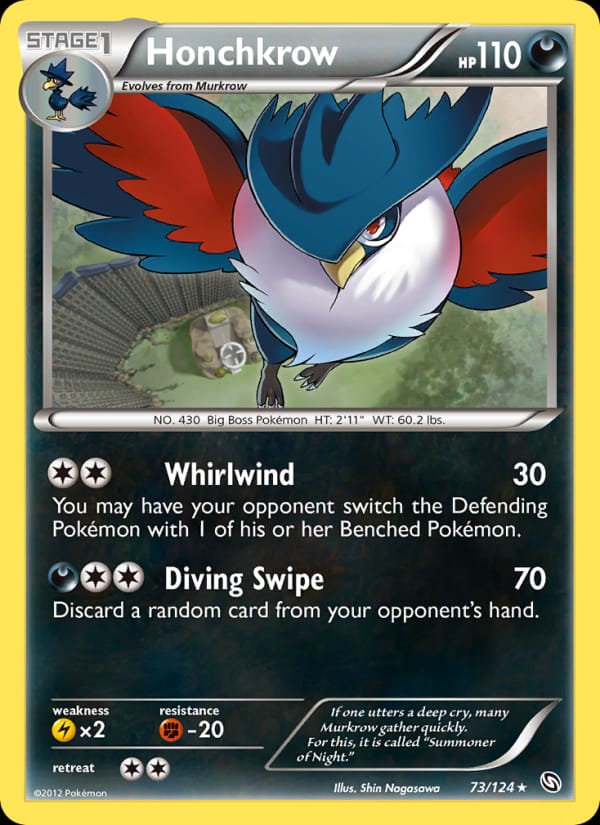 Honchkrow, Dragons Exalted · 73/124
