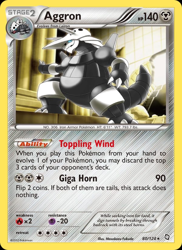 Aggron, Dragons Exalted · 80/124