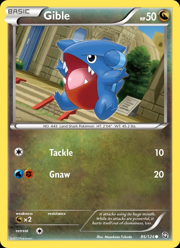 Gible, Dragons Exalted · 86/124