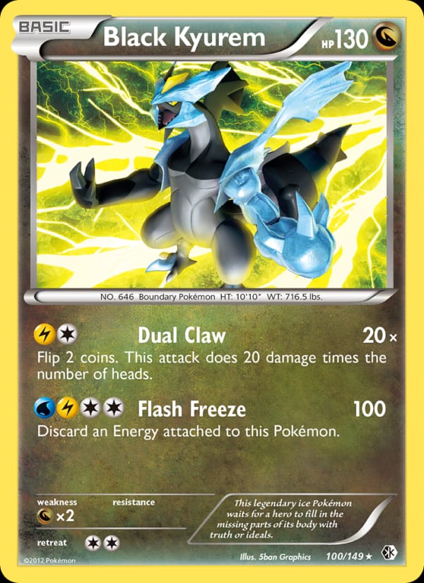 Black Kyurem, Boundaries Crossed · 100/149