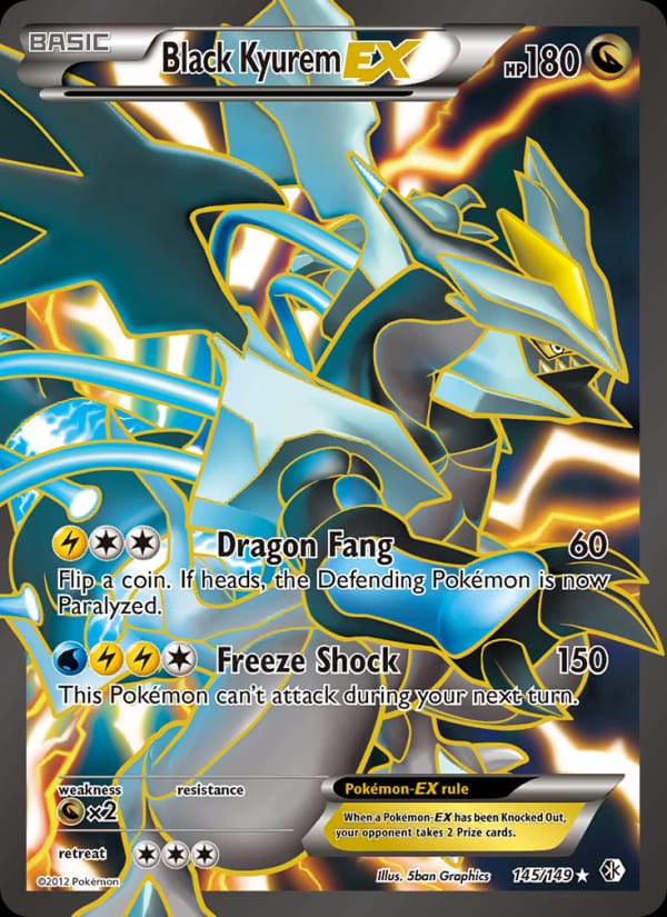 Black Kyurem EX, Boundaries Crossed · 145/149