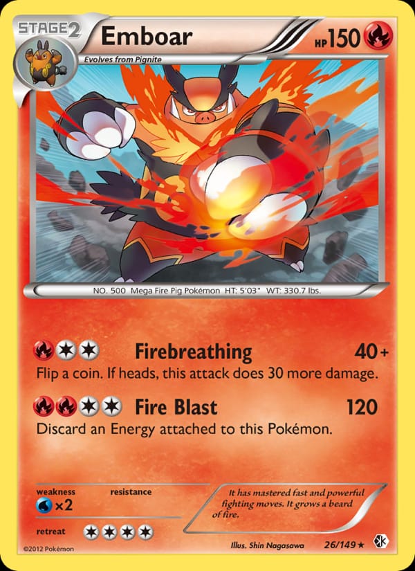 Emboar, Boundaries Crossed · 26/149