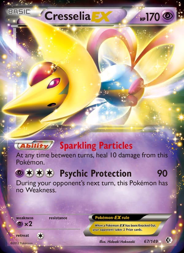 Cresselia EX, Boundaries Crossed · 67/149