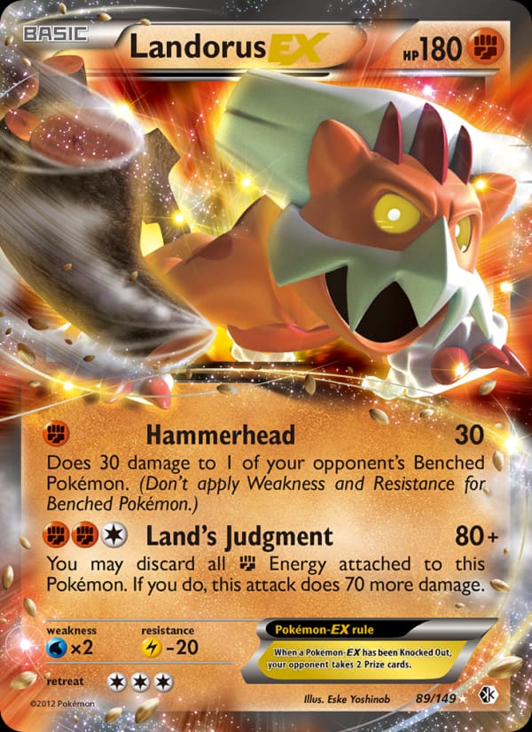 Landorus EX, Boundaries Crossed · 89/149
