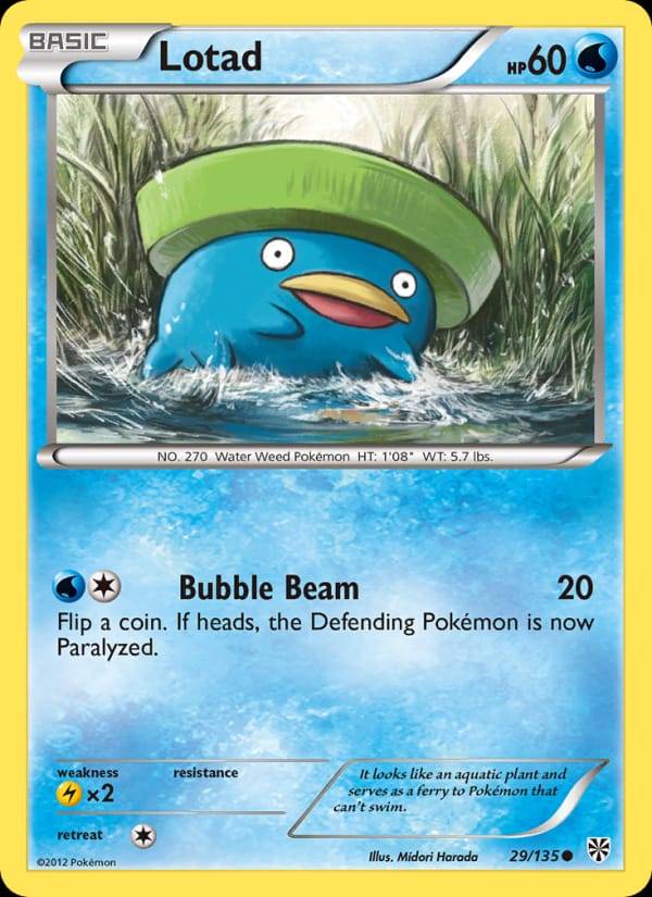 Lotad, Plasma Storm · 29/135