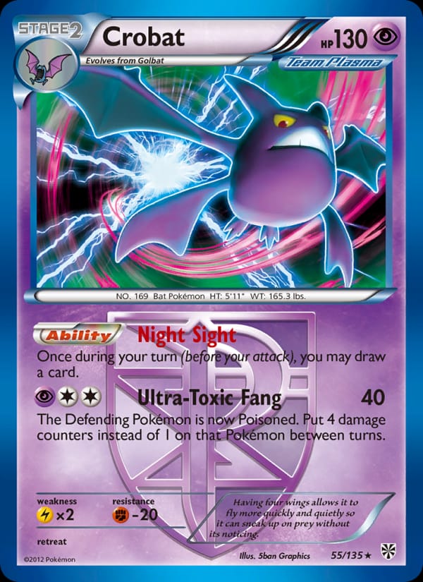Crobat, Plasma Storm · 55/135
