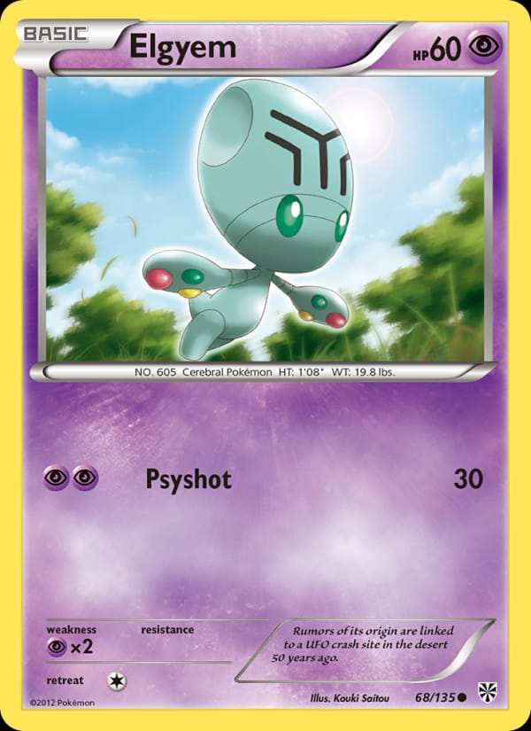 Elgyem, Plasma Storm · 68/135