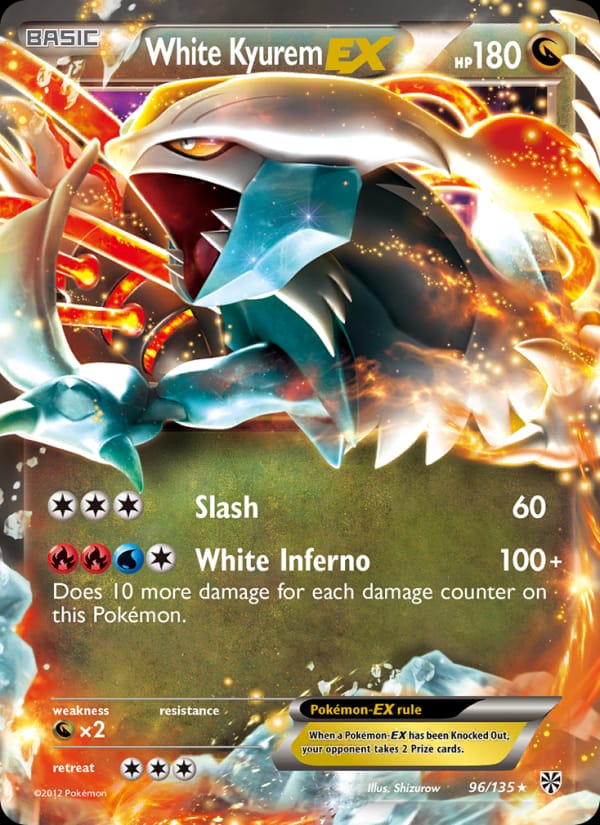 White Kyurem EX, Plasma Storm · 96/135