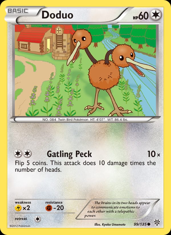 Doduo, Plasma Storm · 99/135