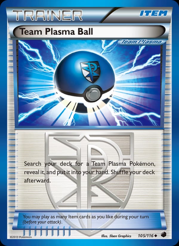 Team Plasma Ball, Plasma Freeze · 105/116