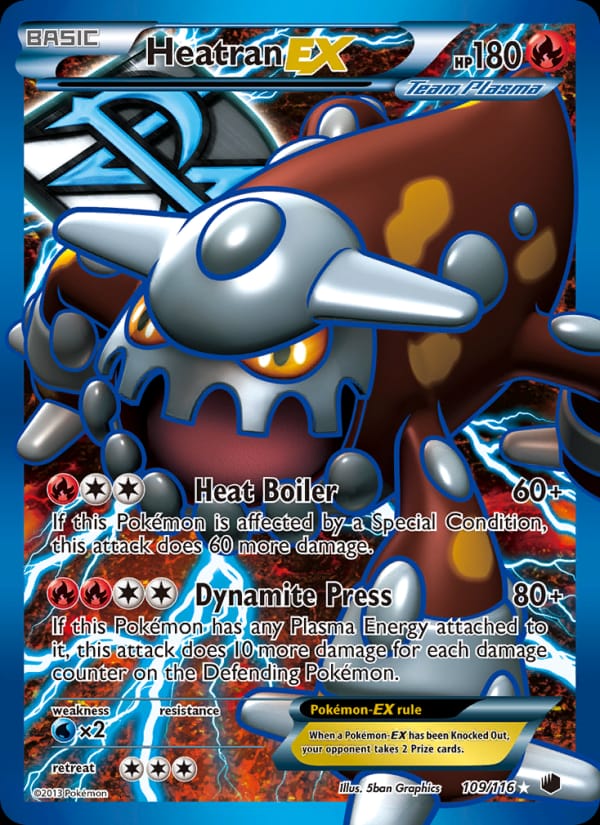 Heatran EX, Plasma Freeze · 109/116