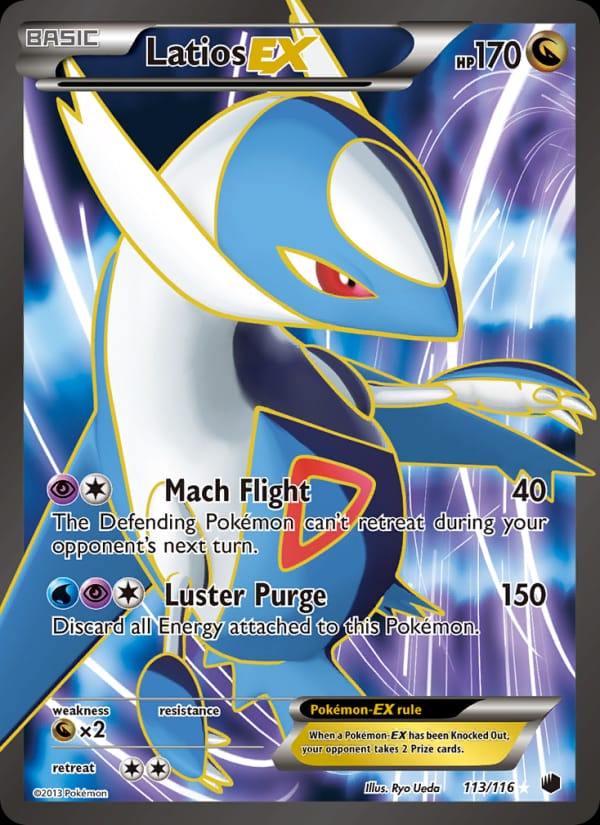 Latios EX, Plasma Freeze · 113/116