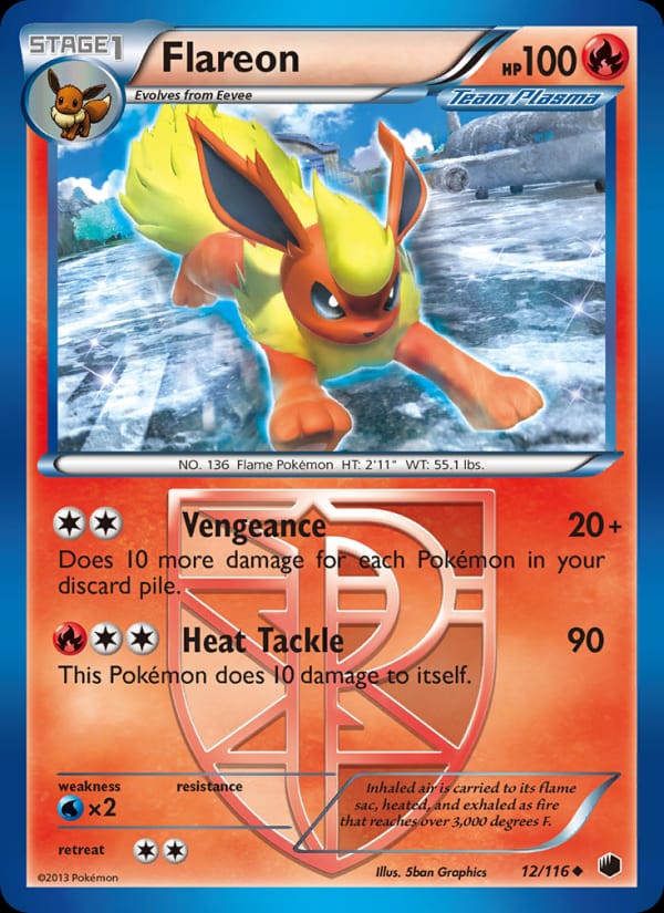 Flareon, Plasma Freeze · 12/116