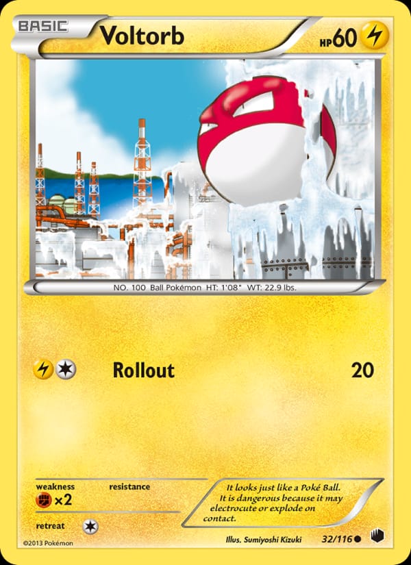 Voltorb, Plasma Freeze · 32/116