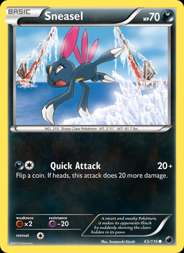 Sneasel, Plasma Freeze · 65/116