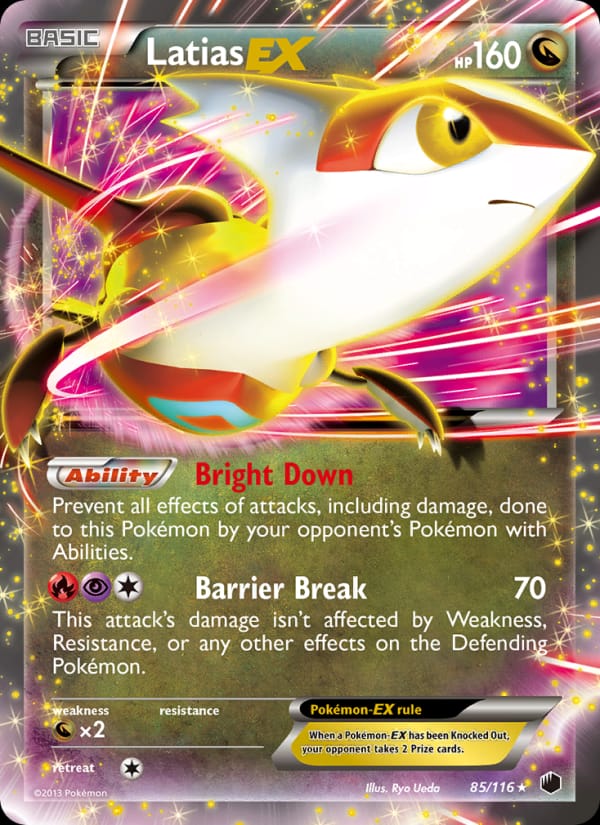 Latias EX, Plasma Freeze · 85/116