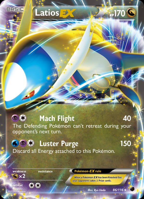 Latios EX, Plasma Freeze · 86/116