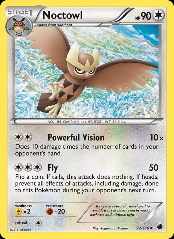 Noctowl, Plasma Freeze · 92/116