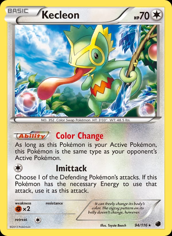 Kecleon, Plasma Freeze · 94/116