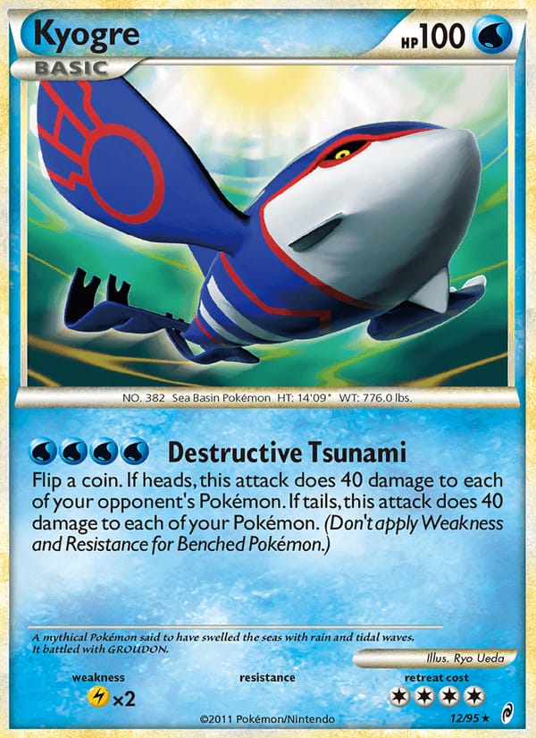 Kyogre, Call of Legends · 12/95