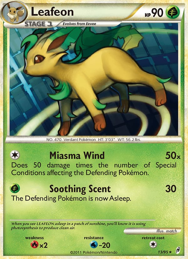 Leafeon, Call of Legends · 13/95