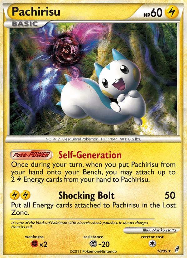 Pachirisu, Call of Legends · 18/95
