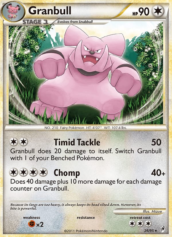 Granbull, Call of Legends · 26/95
