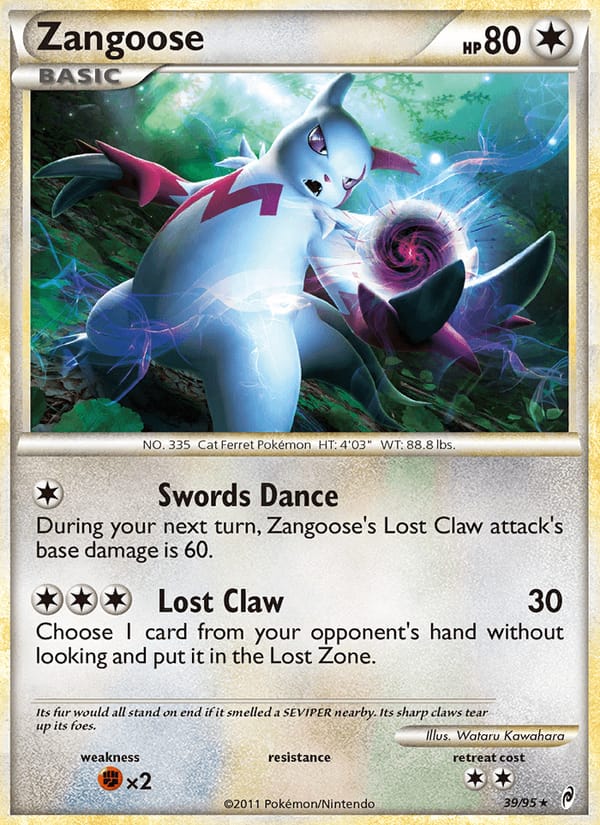 Zangoose, Call of Legends · 39/95