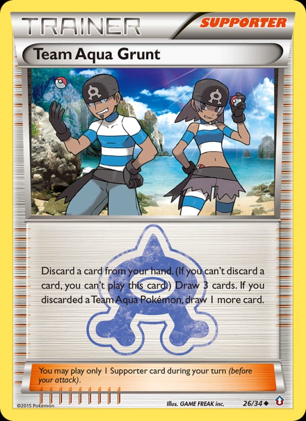 Team Aqua Grunt, Double Crisis · 26/34