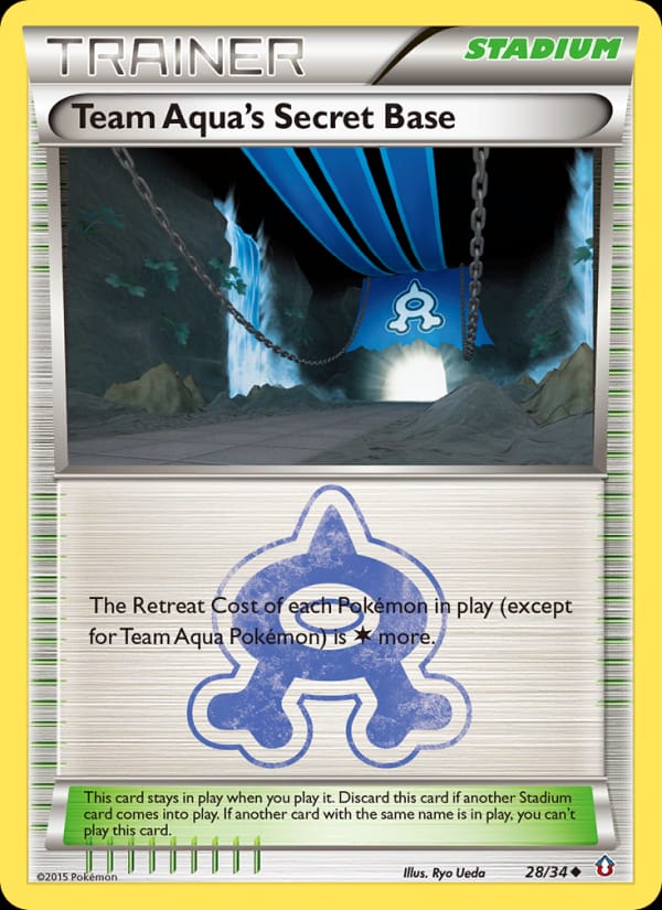 Team Aqua's Secret Base, Double Crisis · 28/34