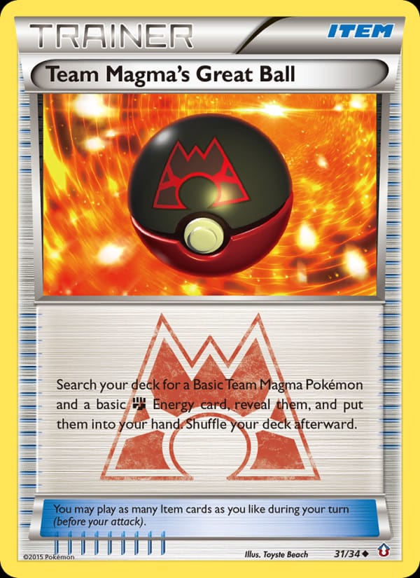 Team Magma's Great Ball, Double Crisis · 31/34