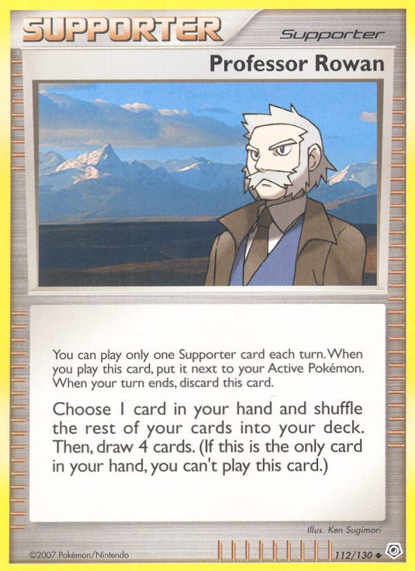 Professor Rowan, Diamond and Pearl · 112/130