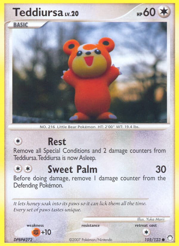 Teddiursa, Mysterious Treasures · 105/123