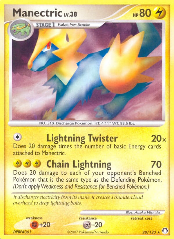 Manectric, Mysterious Treasures · 28/123