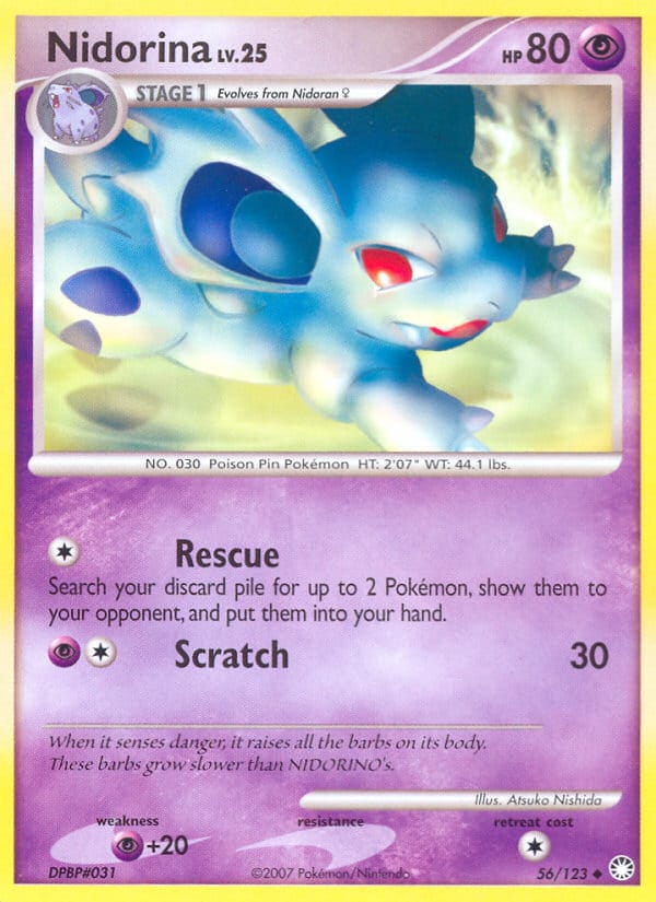 Nidorina, Mysterious Treasures · 56/123