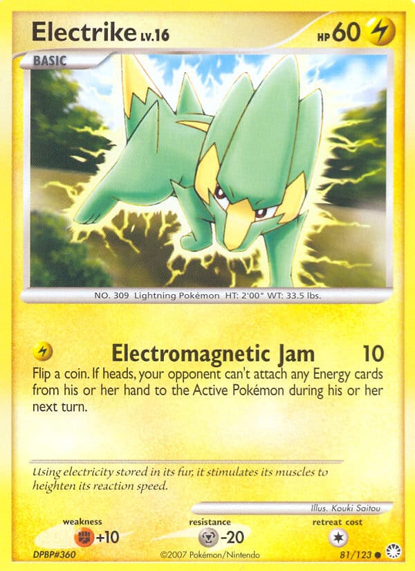 Electrike, Mysterious Treasures · 81/123