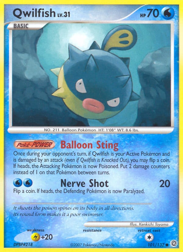 Qwilfish, Secret Wonders · 101/132