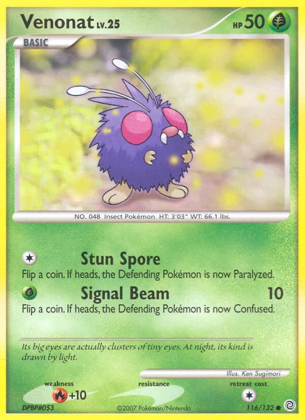 Venonat, Secret Wonders · 116/132