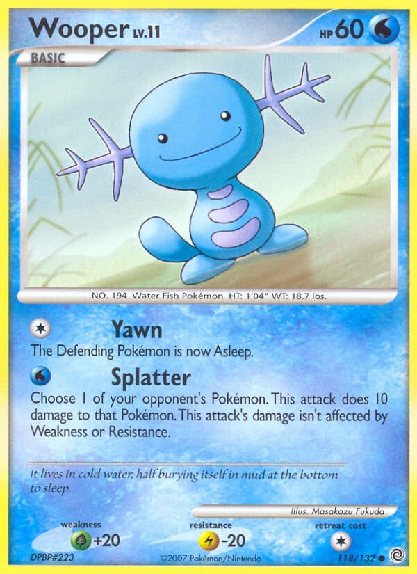 Wooper, Secret Wonders · 118/132