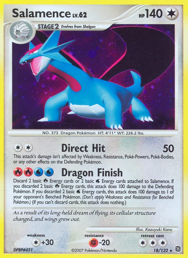 Salamence, Secret Wonders · 18/132