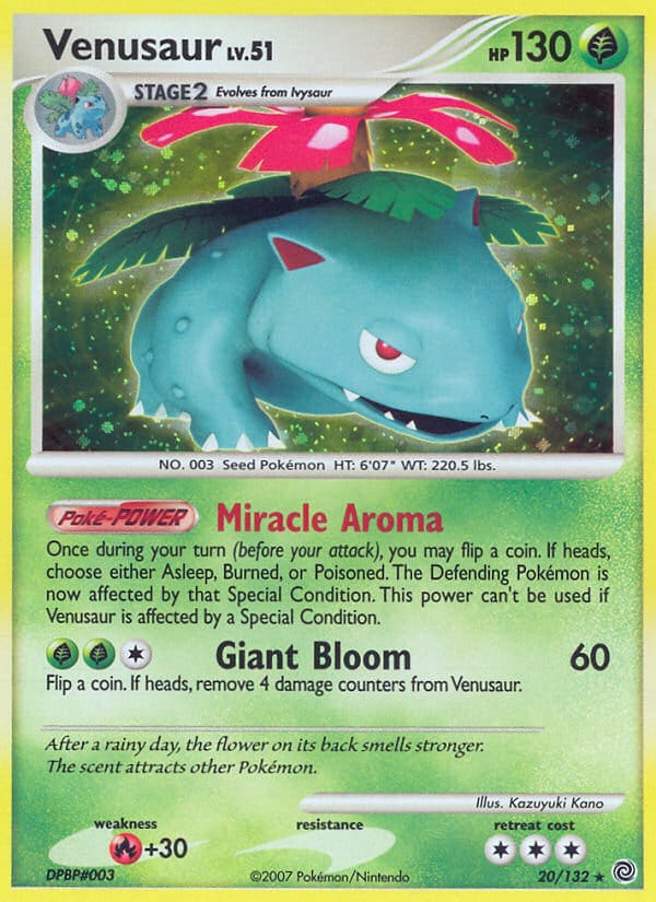 Venusaur, Secret Wonders · 20/132