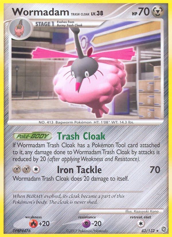 Wormadam Trash Cloak, Secret Wonders · 43/132