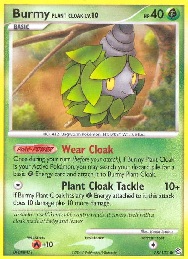 Burmy Plant Cloak, Secret Wonders · 78/132
