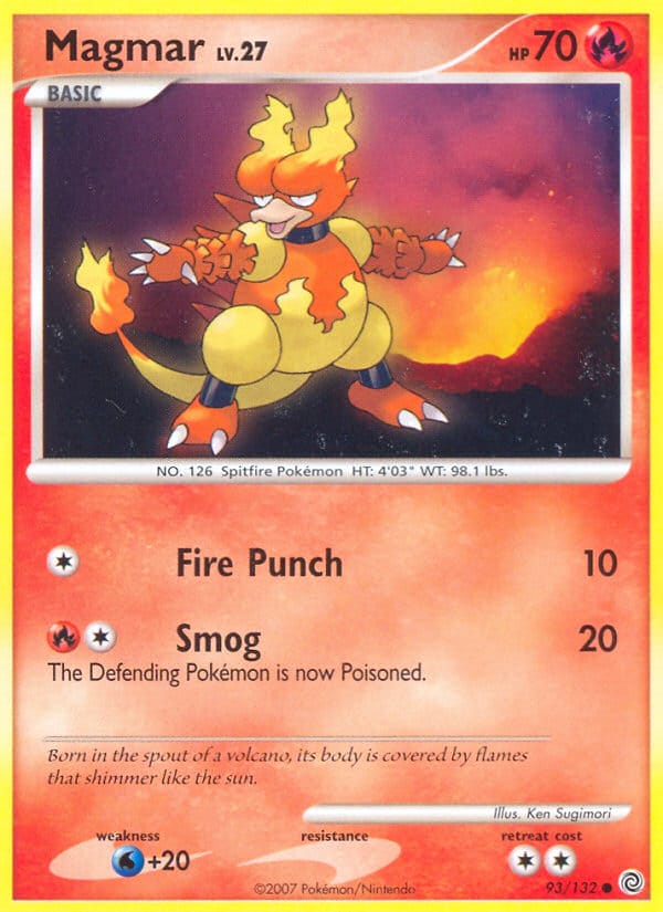 Magmar, Secret Wonders · 93/132