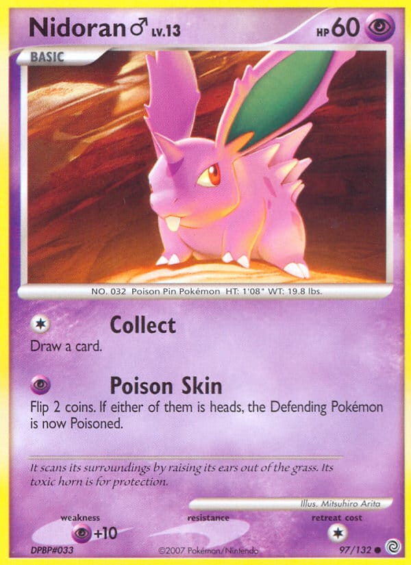 Nidoran M, Secret Wonders · 97/132
