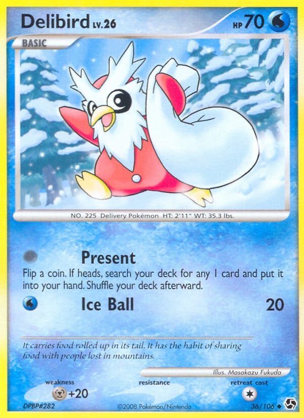 Delibird, Great Encounters · 36/106