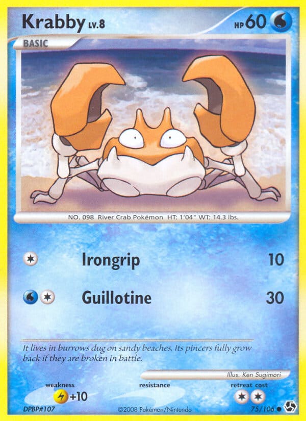 Krabby, Great Encounters · 75/106